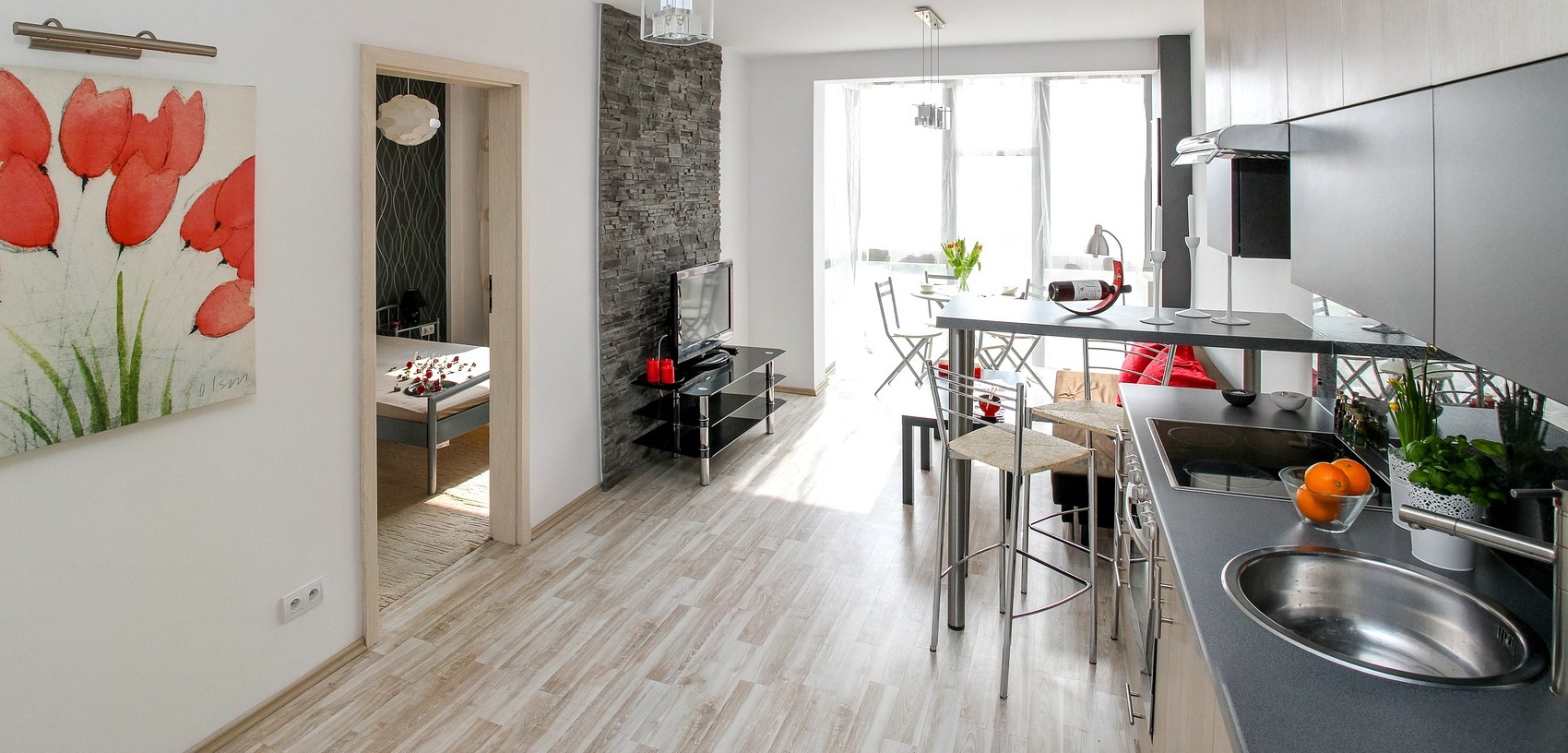 Appartement réaménagé